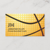 Basketball Visitekaartje (Voorkant)