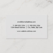 Basketball Visitekaartje (Achterkant)