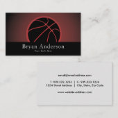 Basketball Visitekaartje (Voorkant / Achterkant)