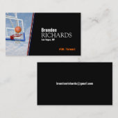 Basketball - Visitekaartjes (Voorkant / Achterkant)