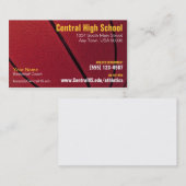 Basketball-Visitekaartjes Visitekaartje (Voorkant / Achterkant)