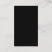 Basketball-Visitekaartjes Visitekaartje (Achterkant)