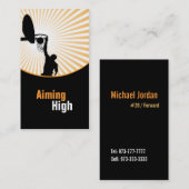 Basketball-Visitekaartjes Visitekaartje (Voorkant / Achterkant)