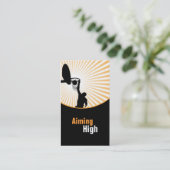 Basketball-Visitekaartjes Visitekaartje (Staand voorkant)