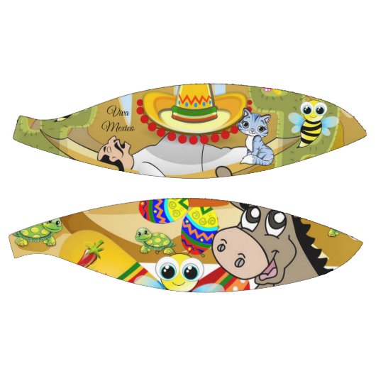 Basketball Viva Mexico Man, Sombrero Donkey Basketbal (Panelen)