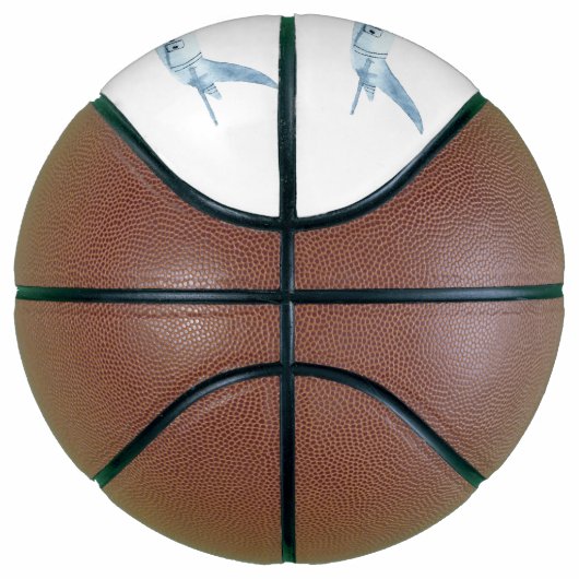 Basketball-vliegtuig Basketbal (Rechts)