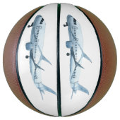Basketball-vliegtuig Basketbal (Verticaal)