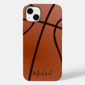 Basketball Voeg Jouw naam persoonlijk toe Case-Mate iPhone Case (Achterkant)