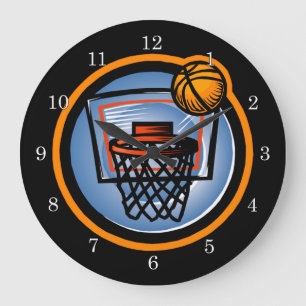 Basketball Wall klok