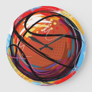 Basketball Wall klok