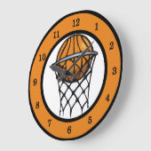 Basketball Wall klok (Hoek)