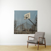 Basketball Wandkleed (In situ)