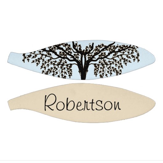 Basketball - Weeping Tree Branches and Name Basketbal (Panelen)