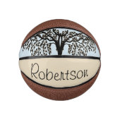 Basketball - Weeping Tree Branches and Name Basketbal (Voorkant)