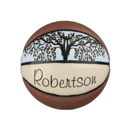 Basketball - Weeping Tree Branches and Name Basketbal