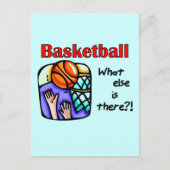 Basketball What Else T-shirts en cadeautjes Briefkaart (Voorkant)
