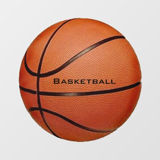 Basketball Window Cling Raamsticker (Vel)