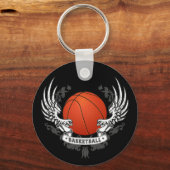 Basketball Wings Sleutelhanger (Voorkant)