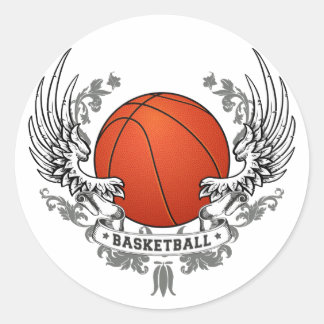 Basketball Wings Sticker