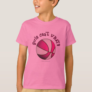 Basketball - wit/roze t-shirt