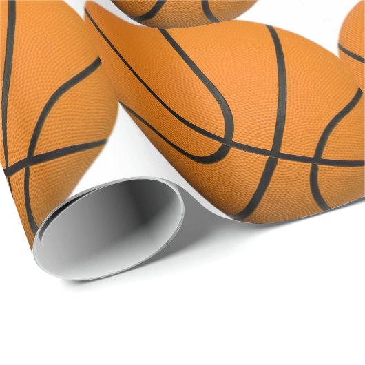 Basketball Wrapping Paper Cadeaupapier (Rol Hoek)
