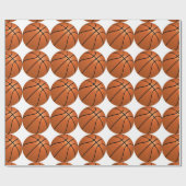 Basketball Wrapping Paper Cadeaupapier (Vlak)