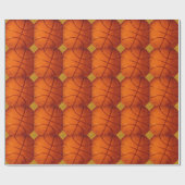Basketball Wrapping Paper Cadeaupapier (Vlak)
