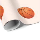 Basketball Wrapping Paper Cadeaupapier (Rol Hoek)