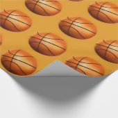 Basketball Wrapping Paper Cadeaupapier (Hoek)
