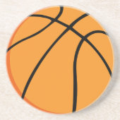 Basketball Zandsteen Onderzetter (Voorkant)