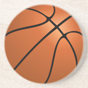 Basketball Zandsteen Onderzetter