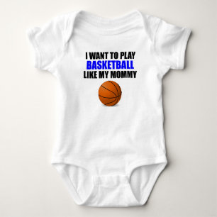 Basketball zoals mijn mama romper