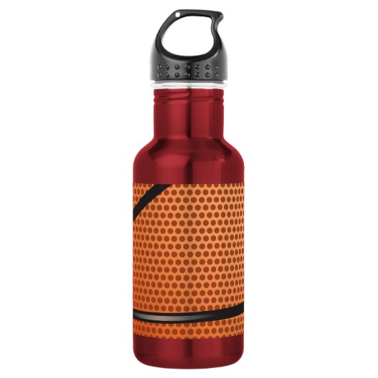Basketball Zoek naar ventilatoren Waterfles (Voorkant)