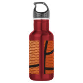 Basketball Zoek naar ventilatoren Waterfles (Achterkant)