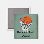 Basketball Zone Magnet (Voorkant / Achterkant)