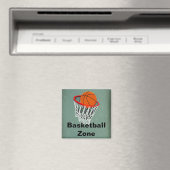 Basketball Zone Magnet (Insitu (Vaatwasser))