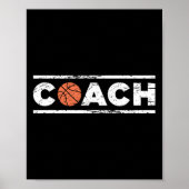 Basketballak met drukcabine poster (Voorkant)