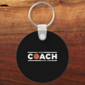 Basketballak met drukcabine sleutelhanger (Voorkant)
