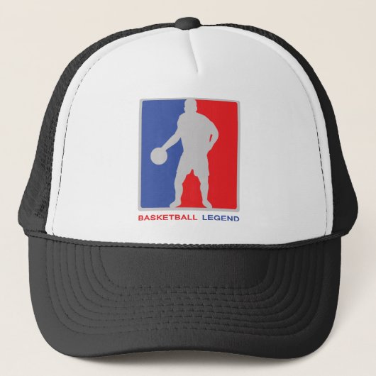 basketballegende trucker pet (Voorkant)