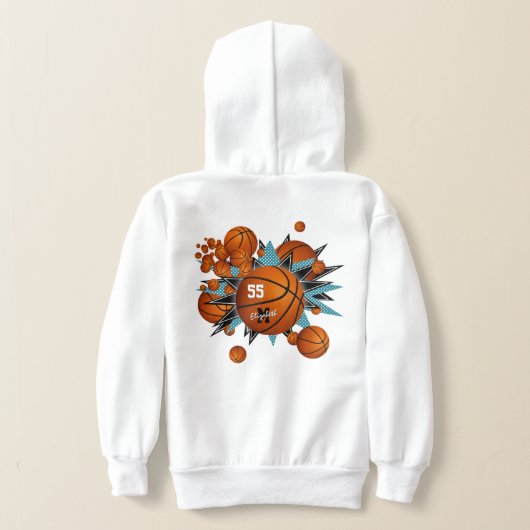 basketballen blauwgroen zwarte sterren (Laag Achter)