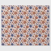 Basketballen Cadeaupapier (Vlak)