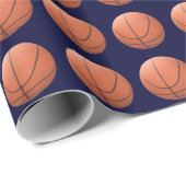 Basketballen Cadeaupapier (Rol Hoek)