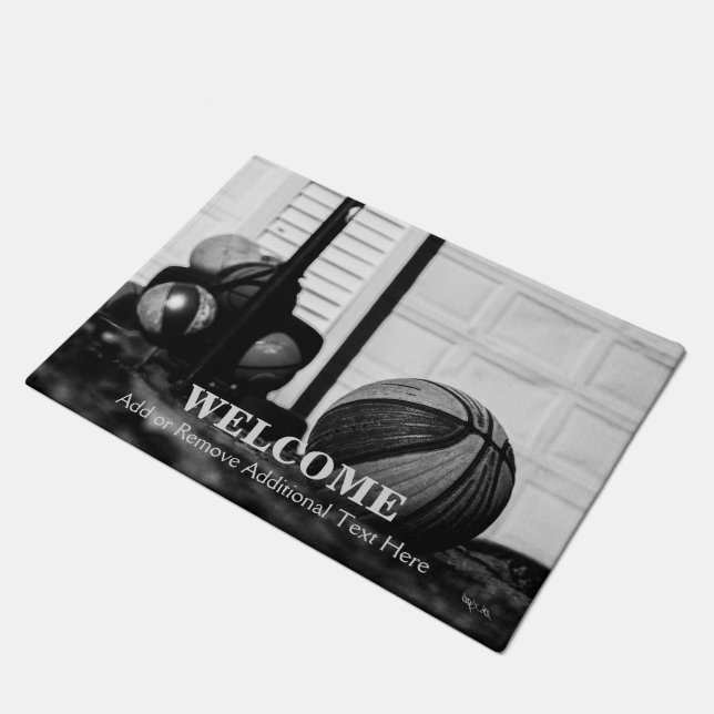 Basketballen Deurmat (Schuin)