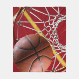 Basketballen en Net Fleece Blanket Deken