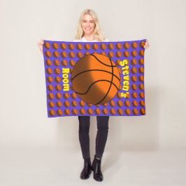 Basketballen Fleece Blanket Deken