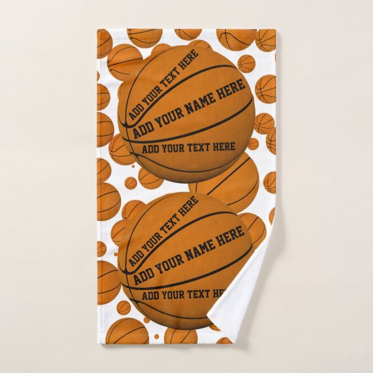 Basketballen Handdoek (Handdoek)
