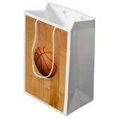 Basketballen Medium Cadeauzakje (Achterkant Gekanteld)