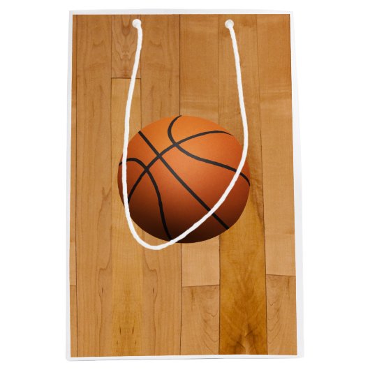 Basketballen Medium Cadeauzakje (Voorkant)