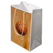 Basketballen Medium Cadeauzakje (Voorkant Gekanteld)