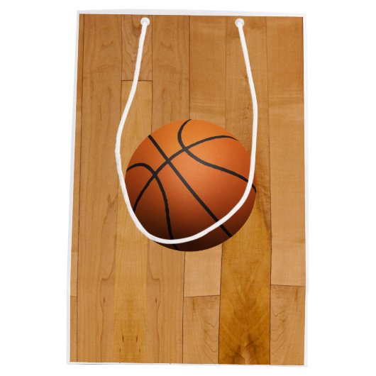 Basketballen Medium Cadeauzakje (Achterkant)